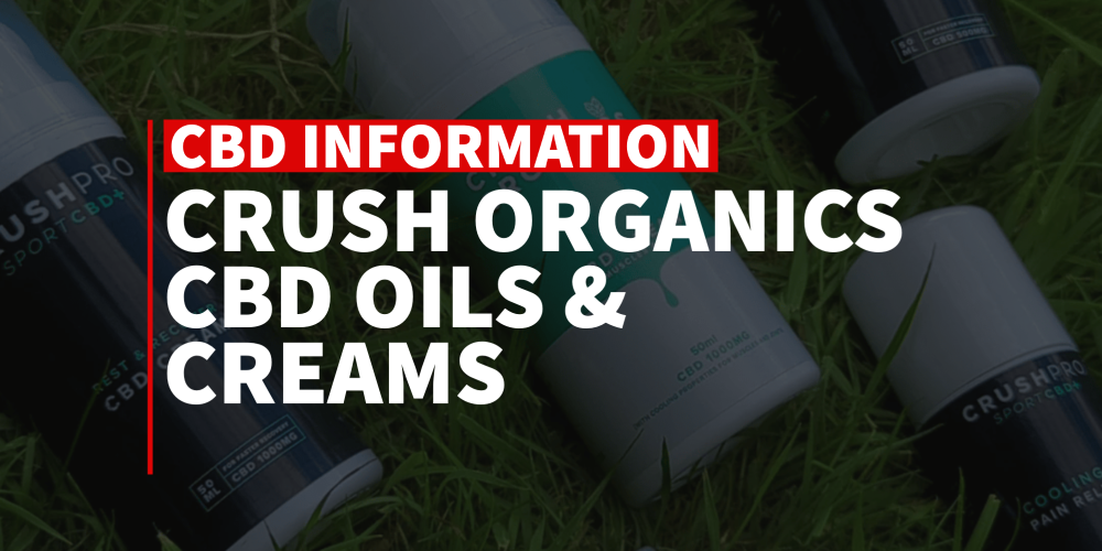 The new way to relax - Crush Organics CBD Oils and Creams