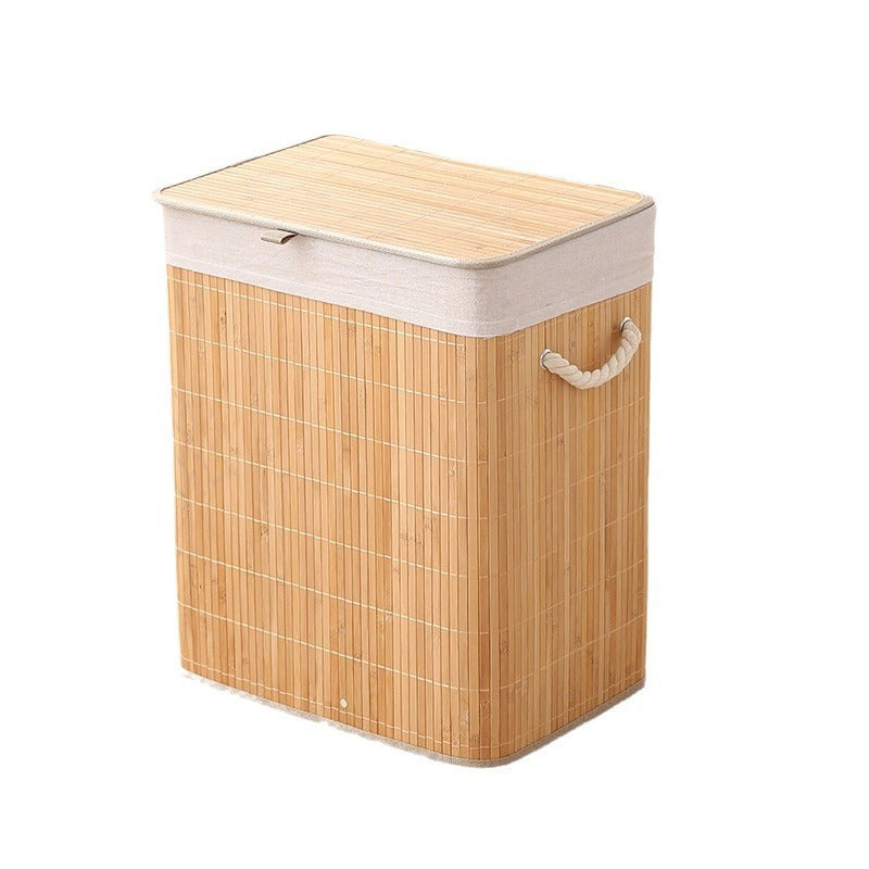 Household Bamboo Laundry Basket