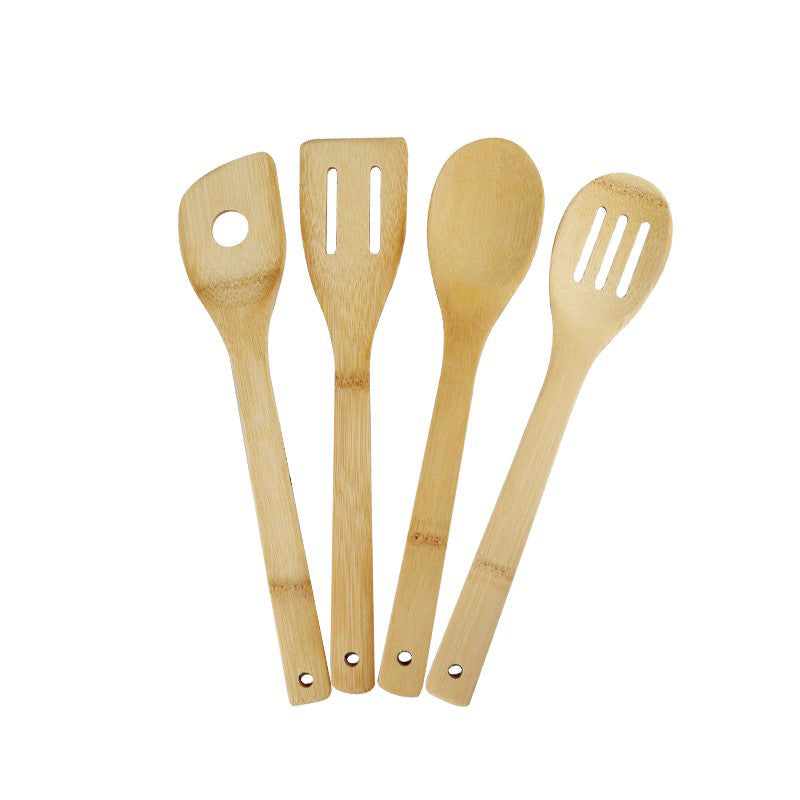 Eco-Friendly Non-stick Cooking Bamboo Set