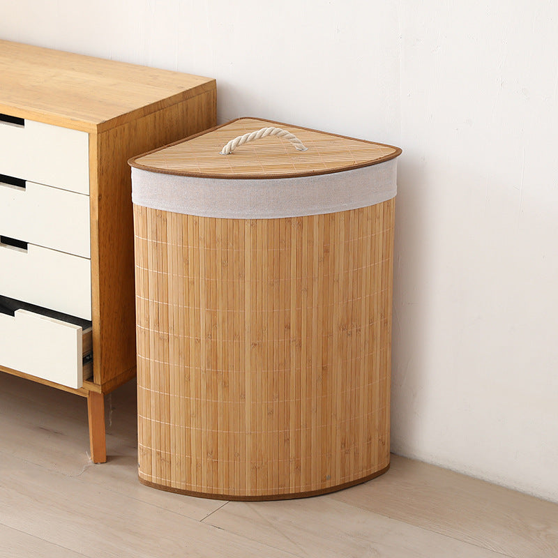 Household Bamboo Laundry Basket