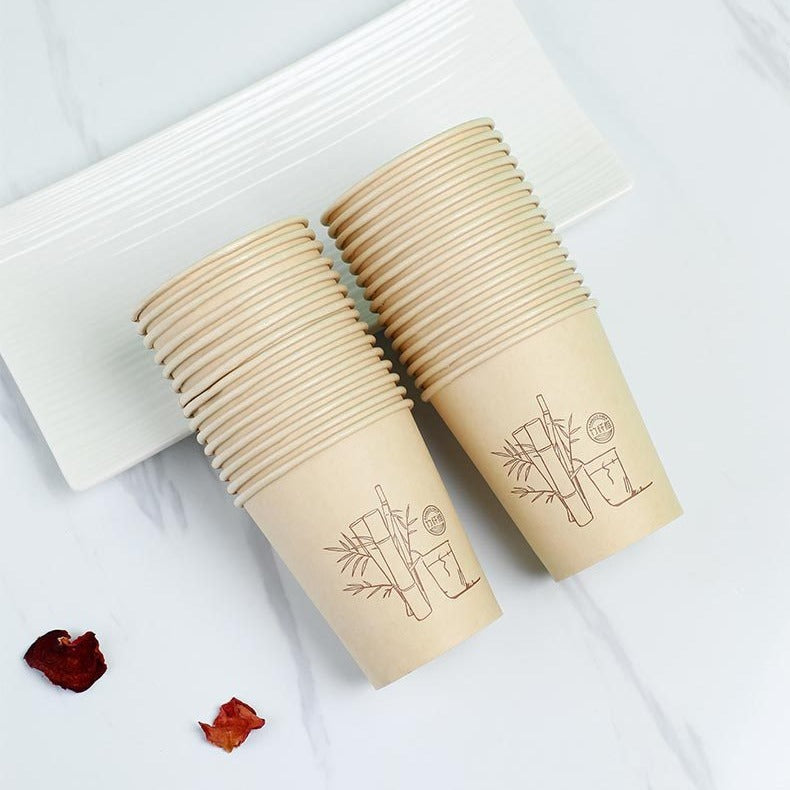 Bamboo Fiber Paper Disposable Cup