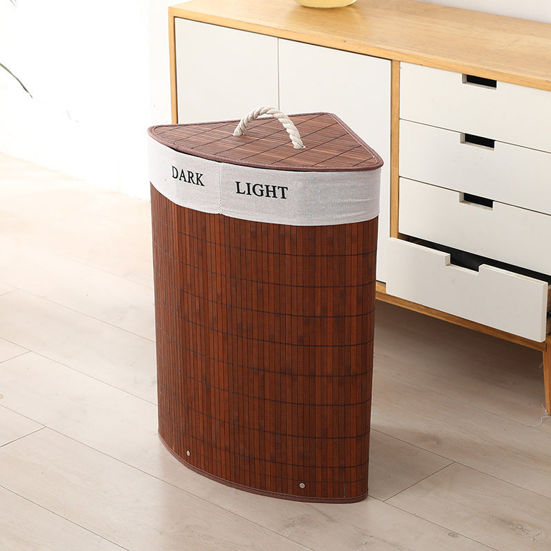Household Bamboo Laundry Basket