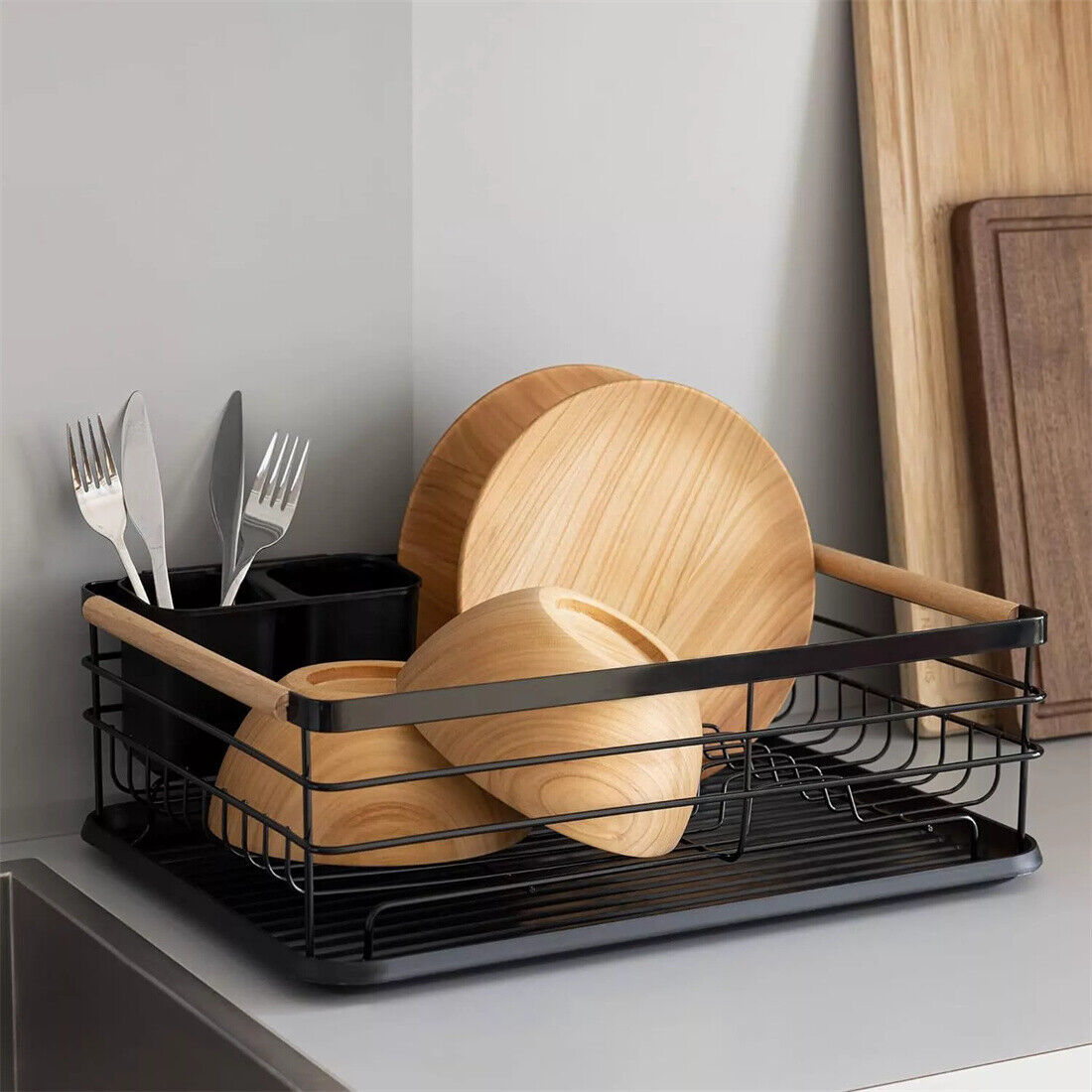 Kitchen Dish Drainer Rack Display