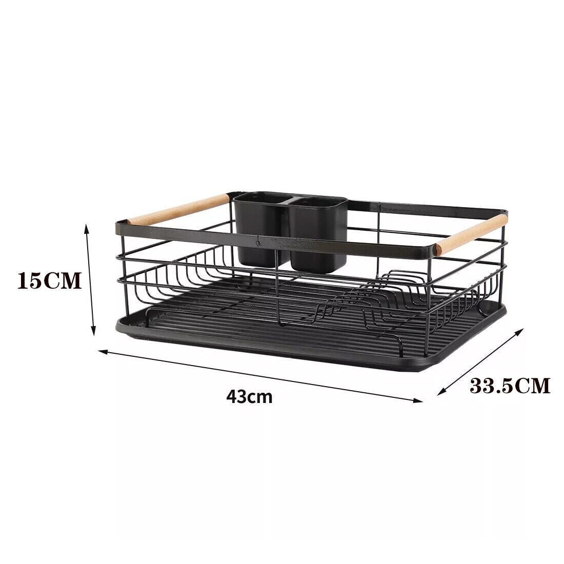 Kitchen Dish Drainer Rack Size