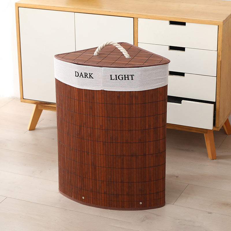 Household Bamboo Laundry Basket