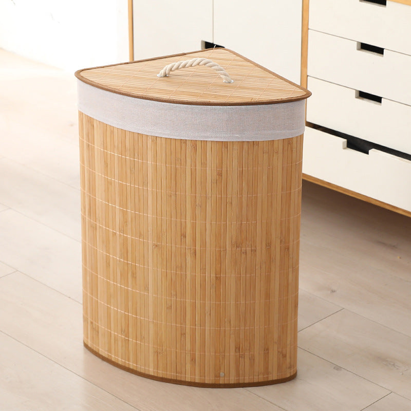 Household Bamboo Laundry Basket