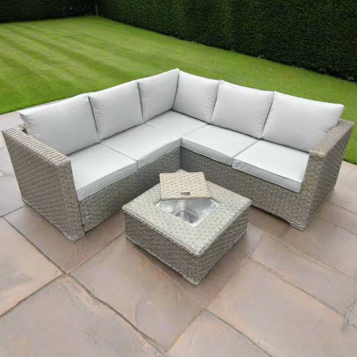 Waterproof Outdoor Furniture With Coffee Table, 3 Seater