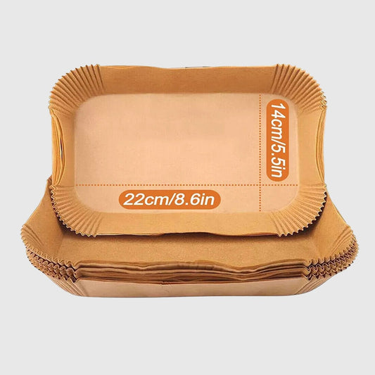 300pcs Organic Air Fryer Liners – Non-Stick Parchment