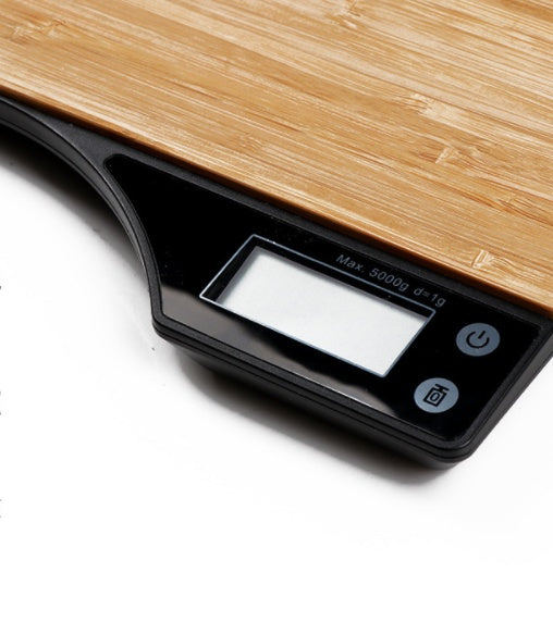 Electronic Eco-Friendly Bamboo Scale