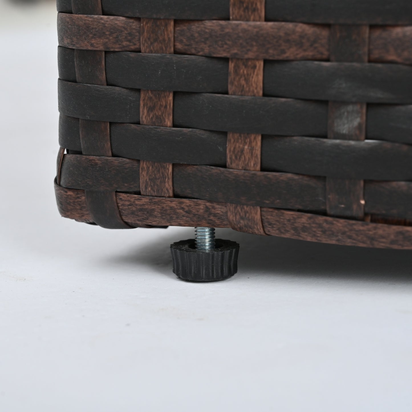 5 Set Wicker Outdoor Furniture With Temper