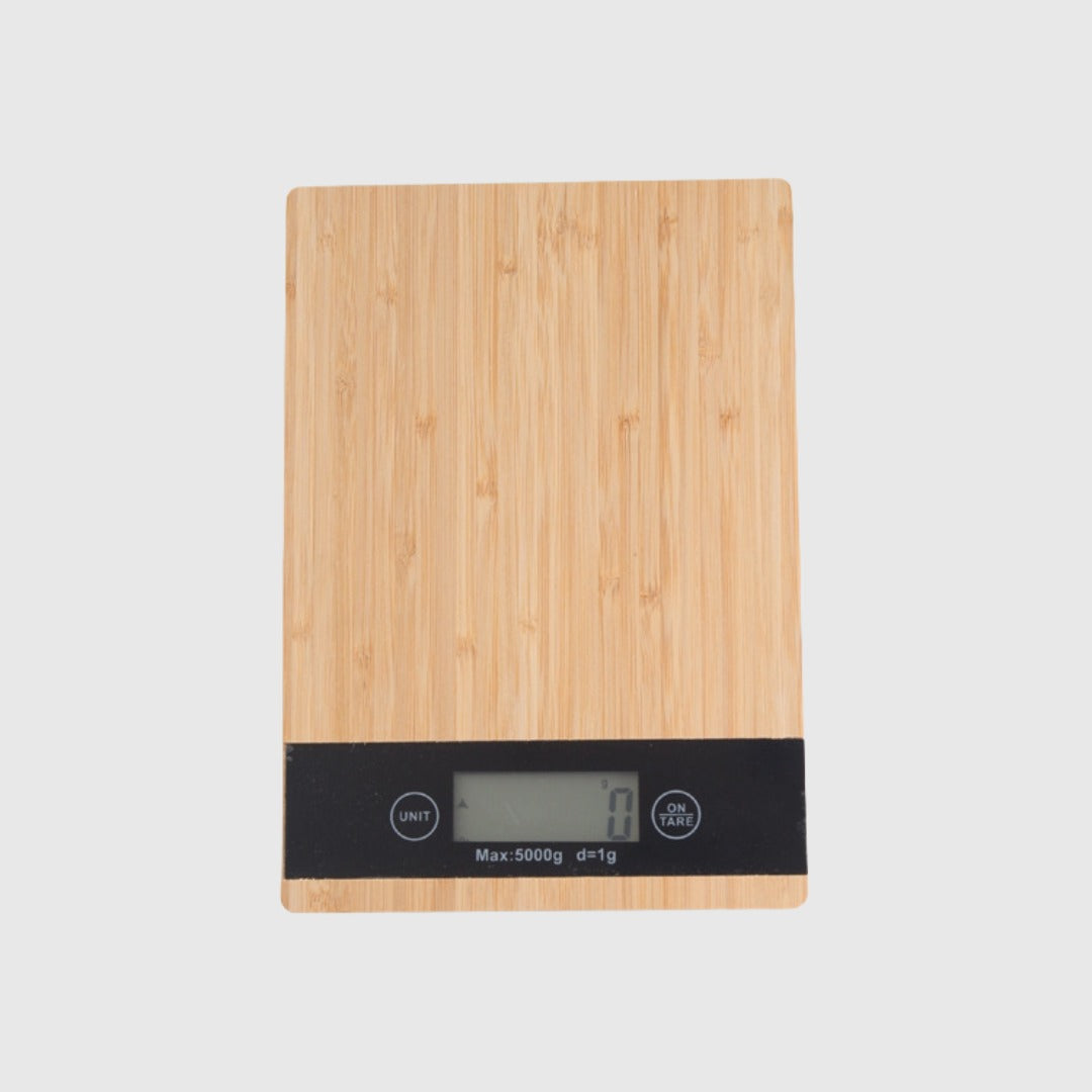 Bamboo Panel Kitchen Scale