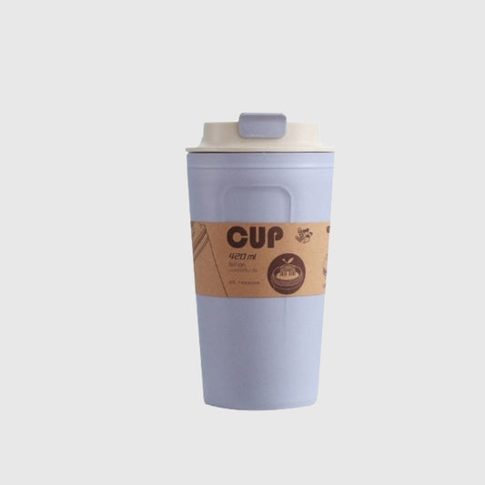Portable Reusable Bamboo Coffee Cup 420ml