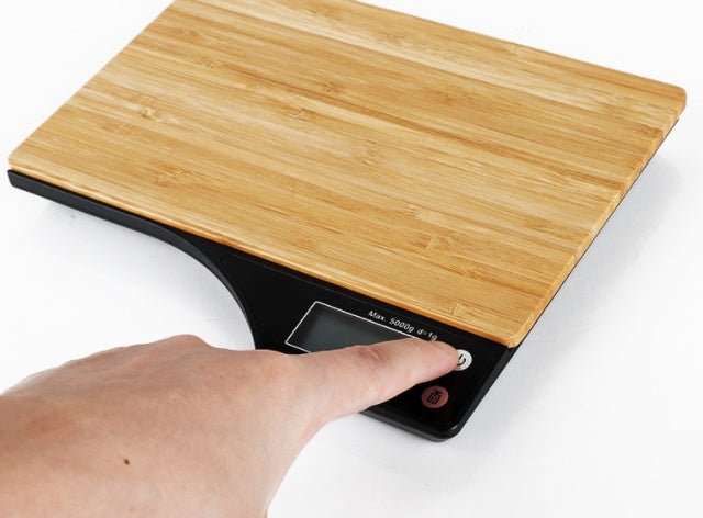 Electronic Eco-Friendly Bamboo Scale