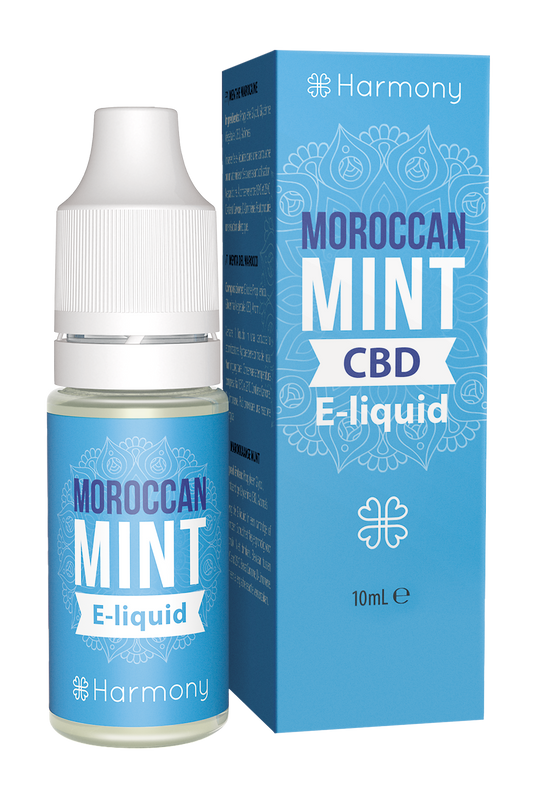 Harmony Moroccan Mint CBD E-liquid 10ml 100mg