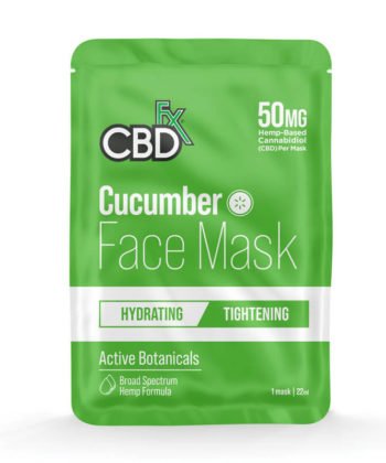 CBDfx Cucumber CBD face mask